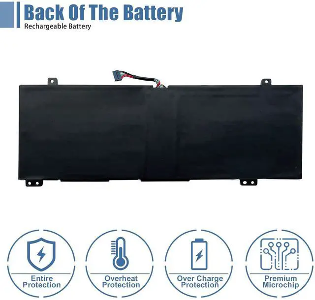 Alt view image 4 of 5 - VANPIR L18M4PF3 45Wh Laptop Battery Replacement for Lenovo ideapad C340-14IML C340-14IWL Flex-14IML Flex-14IWL S540-14API S540-14IML S540-14IWL C340-14API Series L18C4PF3 L18C4PF4 L18M4PF4 15.36V