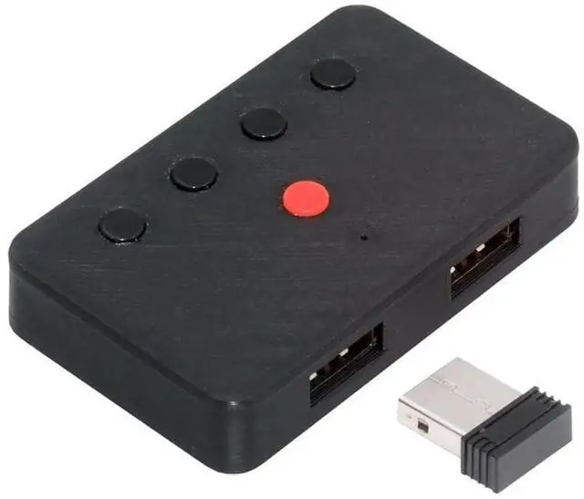 Main image of xiwai USB Wired Mouse and Keyboard Convert to Wireless 2.4G Bluetooth(BT) Converter with Receiver USB Switch Selector Type-C Power for Tablet Phone Laptop