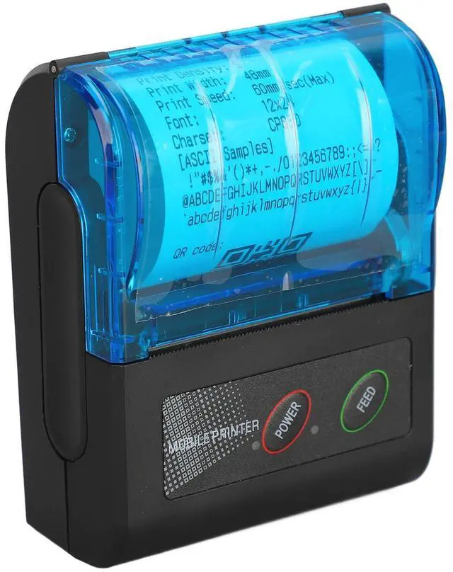 Main image of Pocket Inkless Thermal Printer, Mini Portable Photo Printer, Clear HD Picture Quality, Fast Printing Speed, Portable Mini Photo Printer for Home Traveling Office