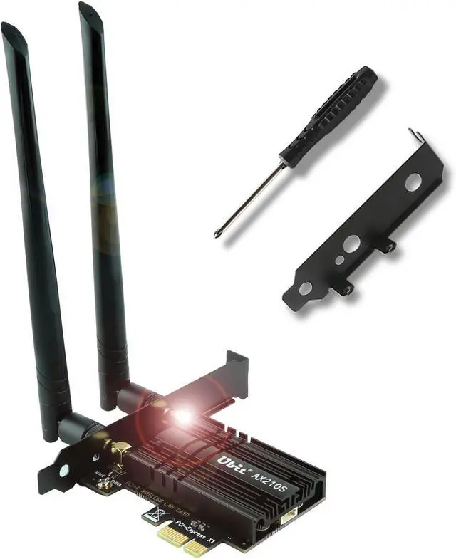 Main image of Ubit WiFi Card with Bluetooth WiFi Adapter for Desktop PC for Gaming, Browsing, Streaming etc