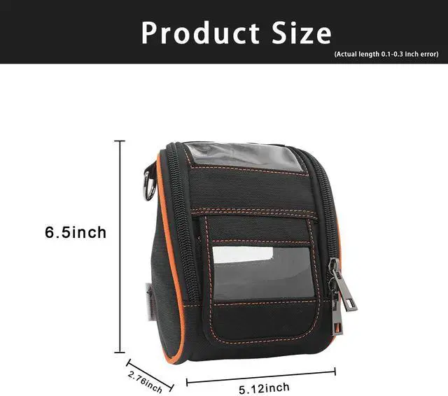 Alt view image 3 of 5 - Soft Carrying Case for Zebra ZQ510 ZQ511 Mobile Thermal Printer - 2024 Upgrade Case Holster with Shoulder Strap and Belt Clip Compatible with Zebra ZQ510 ZQ511 Portable Carry Accessories