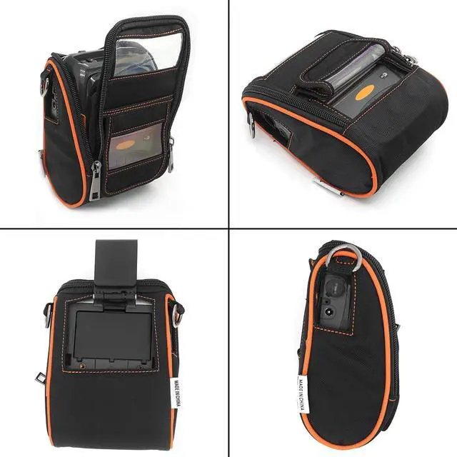 Alt view image 5 of 5 - Soft Carrying Case for Zebra ZQ510 ZQ511 Mobile Thermal Printer - 2024 Upgrade Case Holster with Shoulder Strap and Belt Clip Compatible with Zebra ZQ510 ZQ511 Portable Carry Accessories