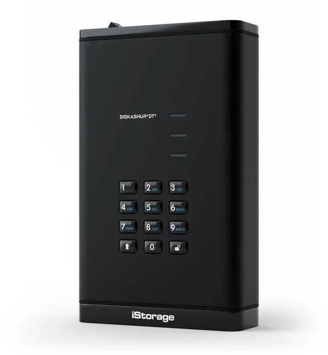 Main image of iStorage diskAshur DT3 256-bit 4TB - FIPS Level 3 Certified - Secure encrypted Desktop Hard Drive - Password Protected