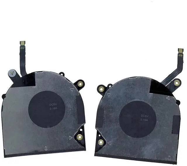 Alt view image 2 of 4 - Rangale GPU and CPU Cooling Fan for Dell XPS 7390 2-in-1 Series Laptop 0VDFK8 EG50030S1-C170-S9A EG50030S1-C180-S9A
