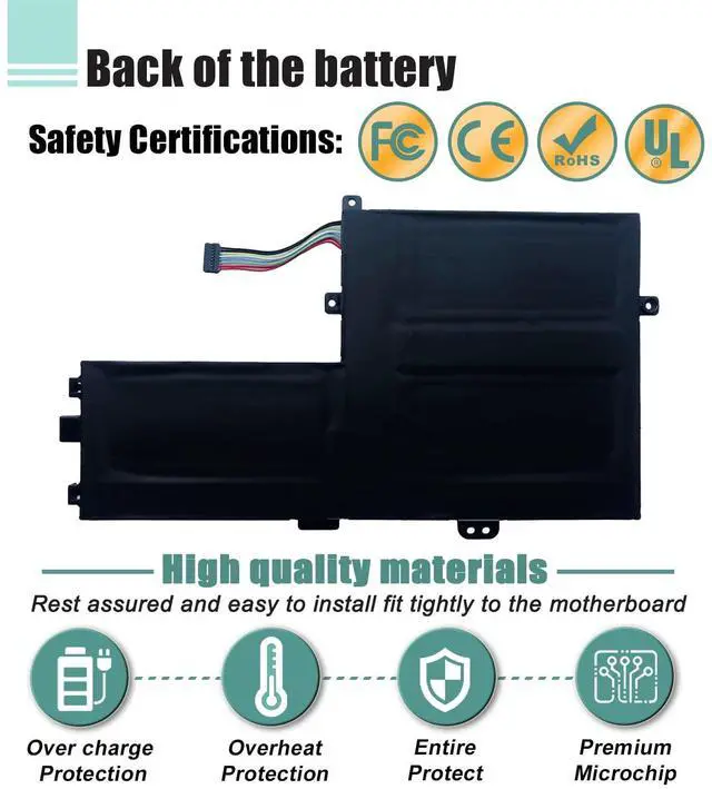 Alt view image 4 of 5 - BOWEIRUI L18M3PF6 L18M3PF7 Battery Compatible with Lenovo ideapad S340-14IML/14API/14IIL/14IWL C340-15IWL/15IIL S340-15IWL/15API Flex-15IWL/15IML/15IIL Series L18L3PF2 L18C3PF7 L18L3PF3 L18C3PF6