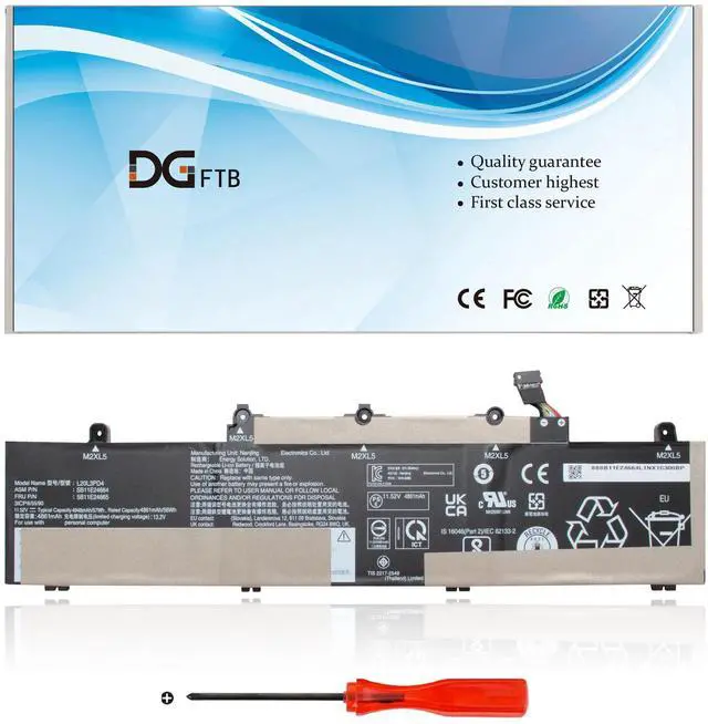 Main image of DGFTB L20L3PD4 Laptop Battery for Lenovo Thinkpad E14 E15 3rd Gen 2021 4th Gen 2022 Series L20C3PD4 SB11C73240 L20M3PD4 SB11C73243 L20D3PD4 SB11C73241 (11.52V 57Wh/4948mAh)