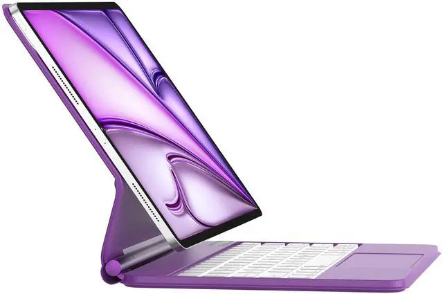 Main image of Magic Keyboard Case for iPad Air 11-inch M2 2024, iPad Pro 11 4th/3rd/2nd/1st Gen, Magnetic Keyboard case with Multi-Touch Trackpad, Floating Stand, Rainbow Backlit Keyboard for iPad Air 5th/4th Gen