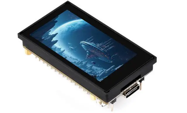 Main image of Waveshare ESP32-C6 1.9inch Display Development Board, 170×320 Pixels, 262K Colors, 160MHz RISC-V Single-core Processor, WiFi 6 & Bluetooth, 90° Rotation Support, with Touch Function