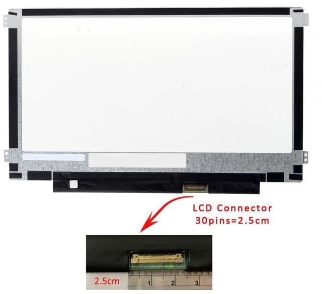 Alt view image 2 of 5 - FIRSTLCD LCD Screen Replacement for Dell Inspiron 11 3180 I3180 3162 3164 3168 3169 3179 LED Display Assembly 11.6" 1366x768(Non Touch,Right & Left Mounting brakets)