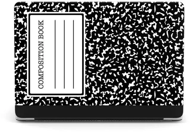 Alt view image 2 of 5 - Case Compatible with Old Version MacBook Air 13 Inch Shell A1369 A1466 Release 2017 2016 2015 2014 2013 2012 2011 2010, Plastic Hardshell Cover & Sleeve Bag & Keyboard Skin, Composition Book