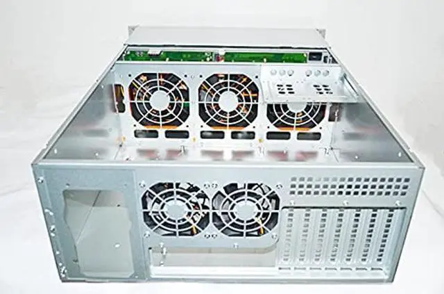 Alt view image 2 of 5 - RROYJJ 4U Rackmount Server Case Chassis with 24 Hot-Swappable SATA/SAS Drive Bays