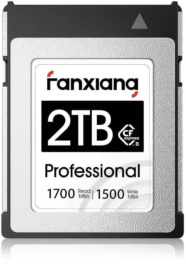 Main image of fanxiang 2TB CFexpress Type B Memory Card, Up to 1700MB/s, CF Express Card Type-B RAW 8K Video Recording Compatible with Nikon D5/D6/Z7/Z9, Panasonic, Canon EOS, DJI