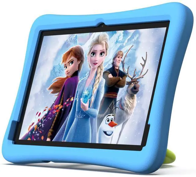 Main image of plimpton 2025 Upgraded Kids Tablet, 10 Inch Android 14 Tablet for Kids with Case Included, Octa-Core, Google Kids Space, Parental Control, 4GB+64GB, WiFi, BT5.3, YouTube, Great Gift for Toddler(Blue)