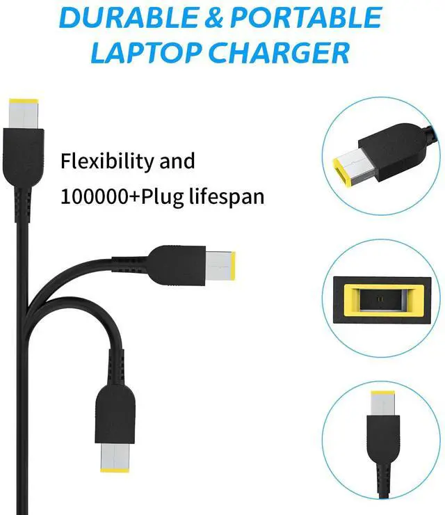 Alt view image 5 of 5 - 300W AC Charger Compatible with Lenovo Legion 7 7i 5i 5Pro R7000P R9000P R9000K Y9000K Y9000X Slim Tip Laptop Power Adapter Supply Cord