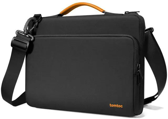 Main image of tomtoc 360 Protective Laptop Shoulder Bag for 14-inch MacBook Pro M4/M3/M2/M1 Pro/Max A3112/A3401/A3185 2024-2021, Water-Resistant Carrying Case for 13.5-14.4 Inch Microsoft Surface Laptop 6/5