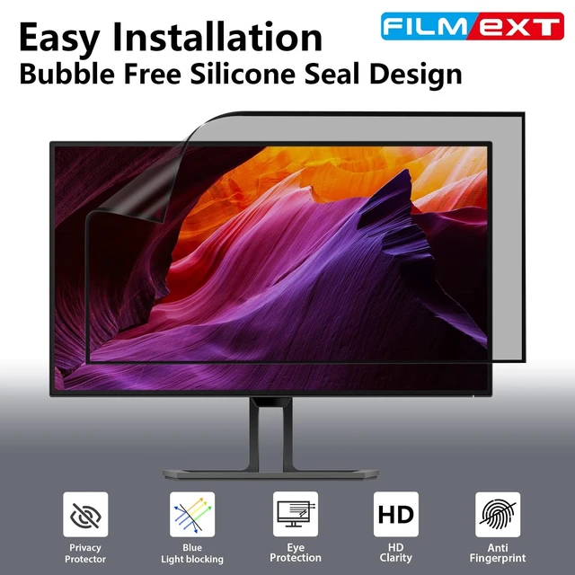 Alt view image 2 of 5 - FILMEXT 2 Pack 23.8 inch Computer Privacy Screen Filter