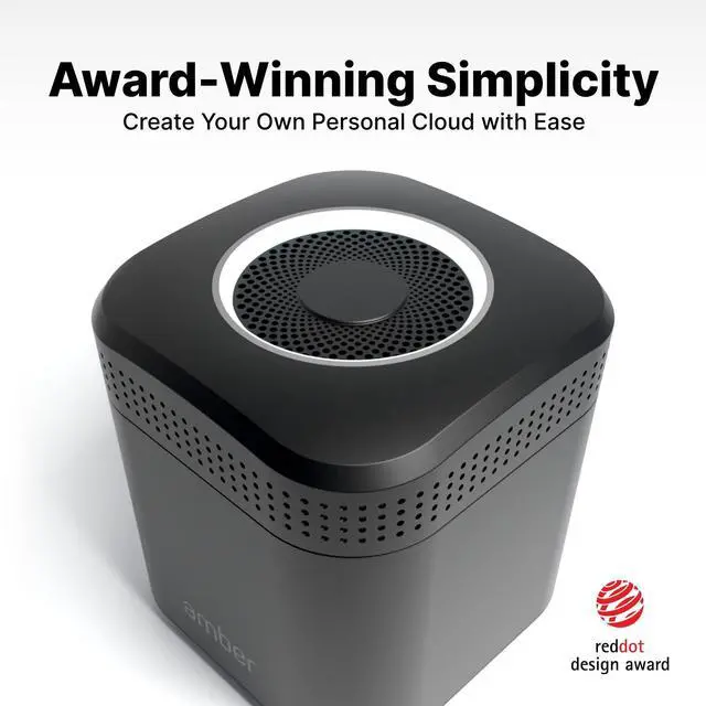 Alt view image 3 of 5 - AmberPRO Personal Cloud Storage Device + AC2600 WiFi Router. Dual 2TB Hard Drives with RAID 1 or Optional 4TB with RAID 0. Plex and Home Assistant. iOS/Android/Windows/Mac Compatible. AM1211-2TB