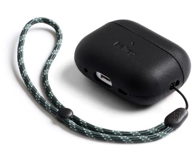 Main image of Bellroy Pod Jacket Pro Second Edition (Leather Case for Apple AirPods Pro 3rd Generation) - Black