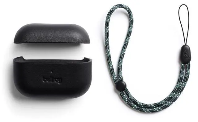 Alt view image 4 of 4 - Bellroy Pod Jacket Pro Second Edition (Leather Case for Apple AirPods Pro 3rd Generation) - Black