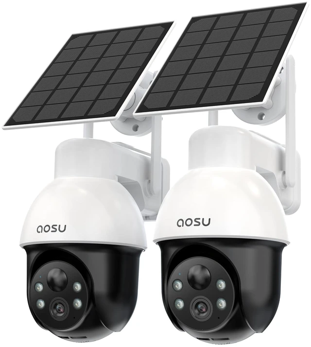Main image of aosu 3K 5MP Solar Security Camera Wireless Outdoor PTZ 360 Smart Tracking