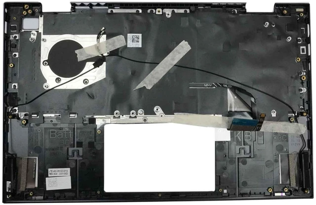 Alt view image 2 of 5 - Palmrest US Keyboard Backlit Replacement for Dell Ins. 14 5410 7415 2-in-1