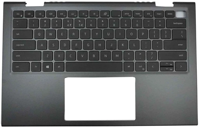 Main image of Palmrest US Keyboard Backlit Replacement for Dell Ins. 14 5410 7415 2-in-1