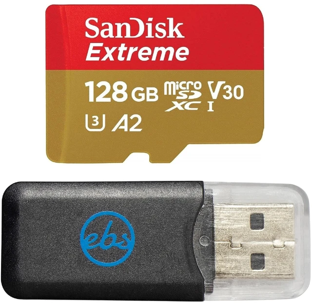 Main image of SanDisk MicroSD Extreme 128GB Memory Card Works with GoPro Action Camera