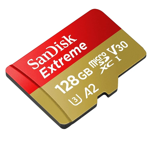 Alt view image 4 of 5 - SanDisk MicroSD Extreme 128GB Memory Card Works with GoPro Action Camera