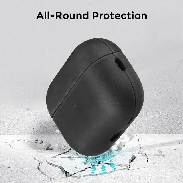 Alt view image 5 of 5 - Bouixel for AirPods Pro 2 Case, Handcrafted Genuine Leather Cover with Lanyard, Vintage Crazy Horse Leather, Unique Patina, MagSafe Ready, Compatible with AirPods Pro 2nd/1st Gener