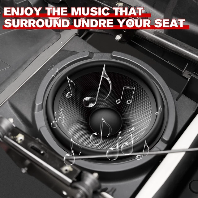 Alt view image 2 of 5 - A & UTV PRO Subwoofer Box for Can Am Maverick X3 2017-2025 All Model, 10" Under Seat Speaker Pods Enclosures Mount Kit Accessories, Passenger or Driver Side, 1PC
