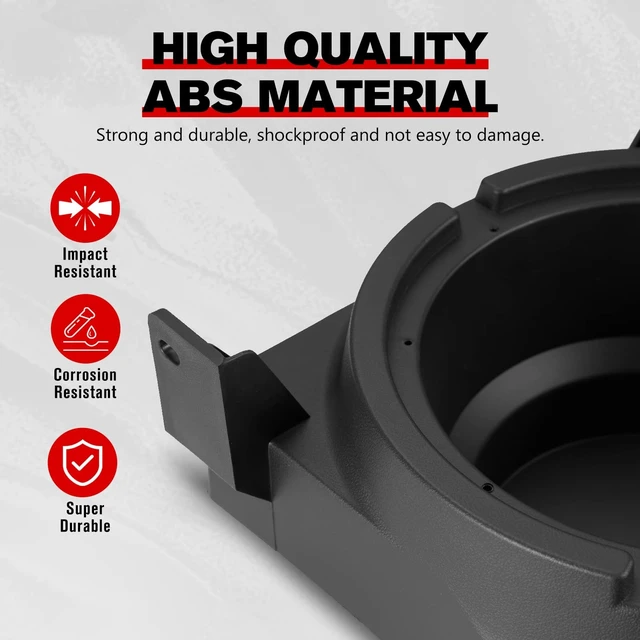 Alt view image 3 of 5 - A & UTV PRO Subwoofer Box for Can Am Maverick X3 2017-2025 All Model, 10" Under Seat Speaker Pods Enclosures Mount Kit Accessories, Passenger or Driver Side, 1PC