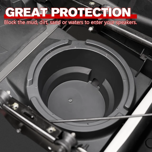 Alt view image 4 of 5 - A & UTV PRO Subwoofer Box for Can Am Maverick X3 2017-2025 All Model, 10" Under Seat Speaker Pods Enclosures Mount Kit Accessories, Passenger or Driver Side, 1PC