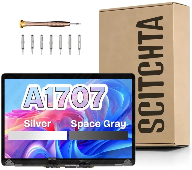 Main image of A1707 Screen Replacement A1707 LCD for MacBook Pro 2016 2017 Gray