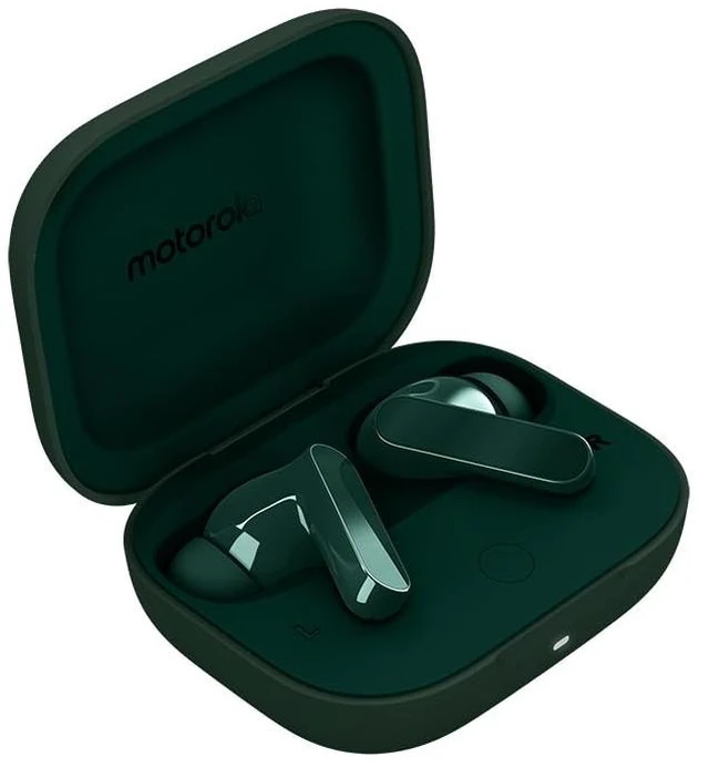 Main image of Motorola Moto Buds Bass XT2443-1 Dynamic ANC, Triple Microphone Array, Bluetooth 5.3, IP54 Water & Dust Resistant, Dolby Atmos Audio - (Posy Green)