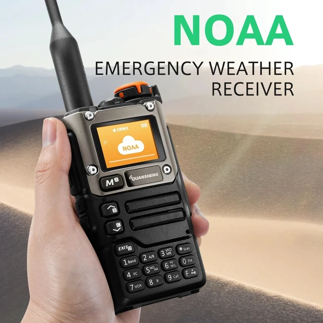 Alt view image 3 of 5 - Quansheng UV-K5(8) K6 5W Radio ^^ VHF/UHF Type-C NOAA Airband Walkie Talkie