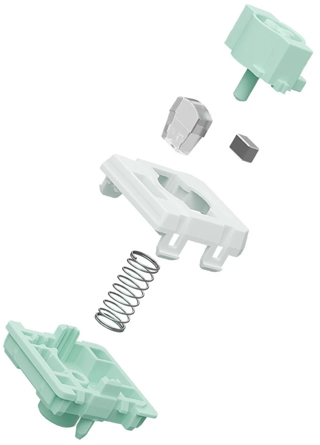 Alt view image 3 of 5 - GATERON Low-Profile Magnetic Jade Pro Keyboard Switches, Linear Factory Pre-lubed Permanent Magnet Freely Setting Pre-Travel Key Switches for NuPhy Air60/75 HE Magnetic Gaming Keyboard(90PCS)