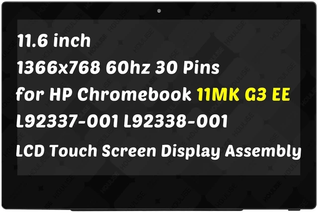 Main image of for HP Chromebook x360 11MK G3 EE 2-in-1 Touch Screen Replacement Assembly