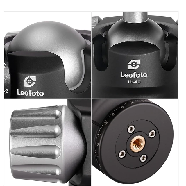 Alt view image 5 of 5 - LEOFOTO LH-55 55mm Low Profile Ball Head Arca Compatible w Independent Pan Lock