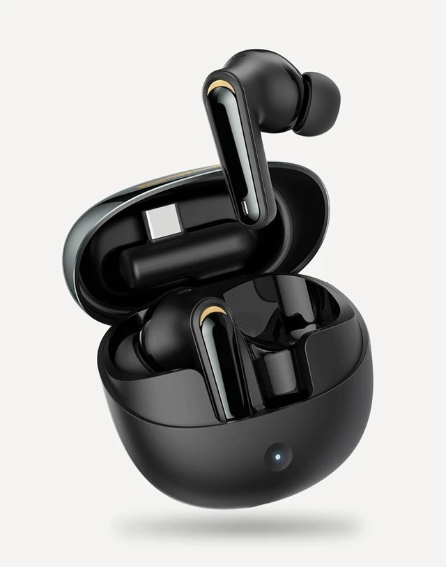 Main image of Wisoqu Wireless Gaming Earbuds with ENC Mic, 2.4G Wireless/Bluetooth 5.4 Dual Mode Headphone, Low Latency, 3D Sound, for Phone, Laptop, Steam Deck, VR, PC (Black)