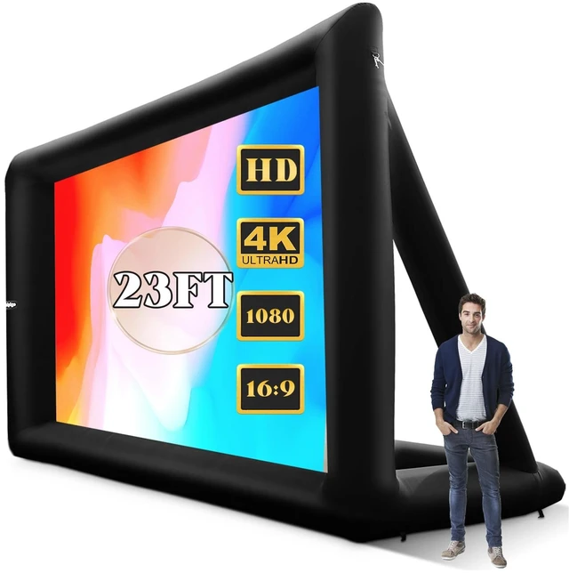Main image of Heipigo 23FT Inflatable Projector Movie Screen for Outdoor Projection