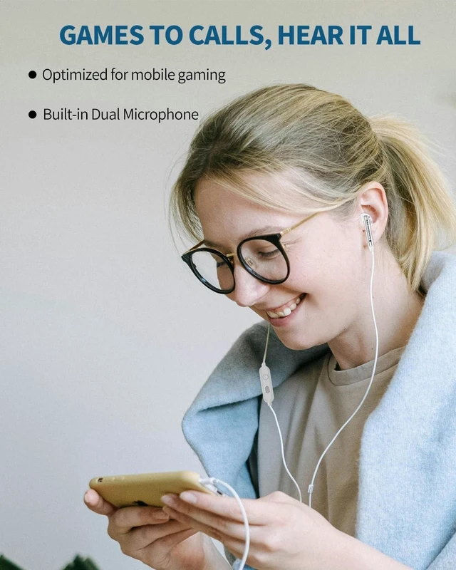 Alt view image 2 of 5 - KZ Duet Dual Driver Earbuds, USB-C DSP for Gaming/Music/Calls/Travel