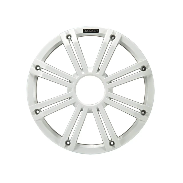 Alt view image 3 of 3 - KICKER 10" 350 Watt Peak Power 4-Ohm SVC Freeair Marine Audio Subwoofer with White RBG Multicolor LED Grilles