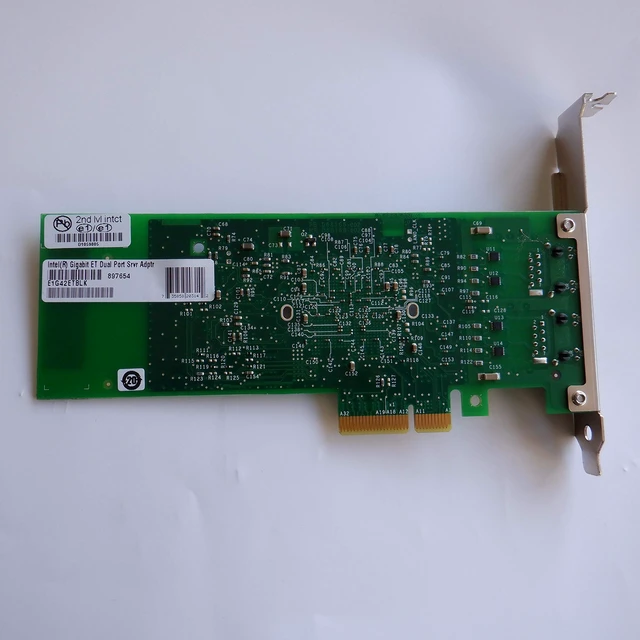 Alt view image 2 of 2 - INTEL Gigabit Et Dual Port Adapt - E1G42ETBLK