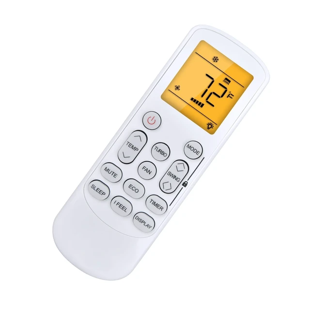 Alt view image 2 of 4 - Remote Replacement for ROVSUN Split Air Conditioner 9000/12000/18000 BTU