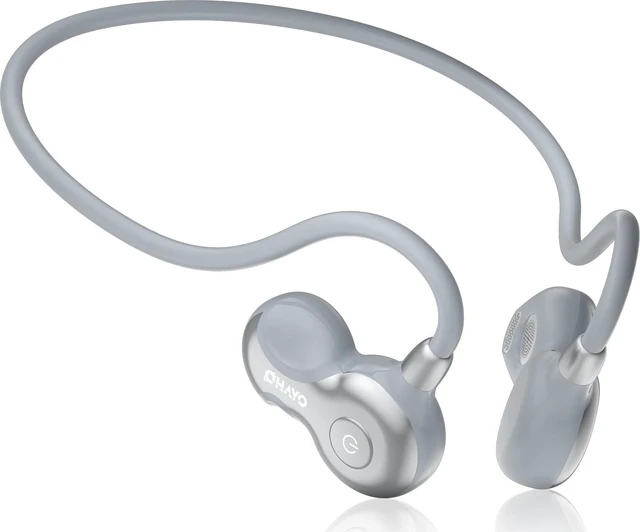 Main image of OHAYO Open Ear Headphones, Bluetooth 6.0 Air Conduction Sports Earbuds, 19g