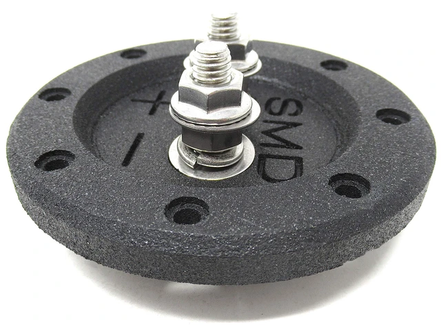 Alt view image 4 of 4 - SMD 1 Channel Speaker Terminal (Stainless)