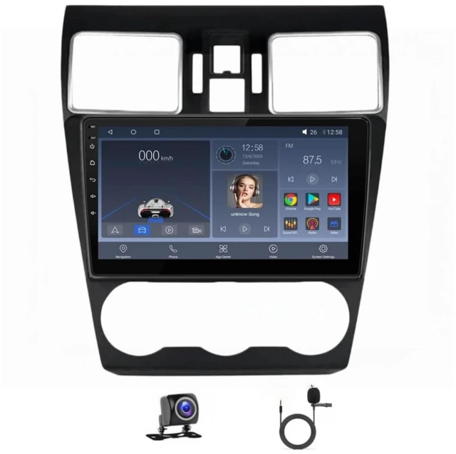 Main image of 6+64GB Qualcomm Car Stereo Compatible with Subaru Forester XV WRX 2015-2022