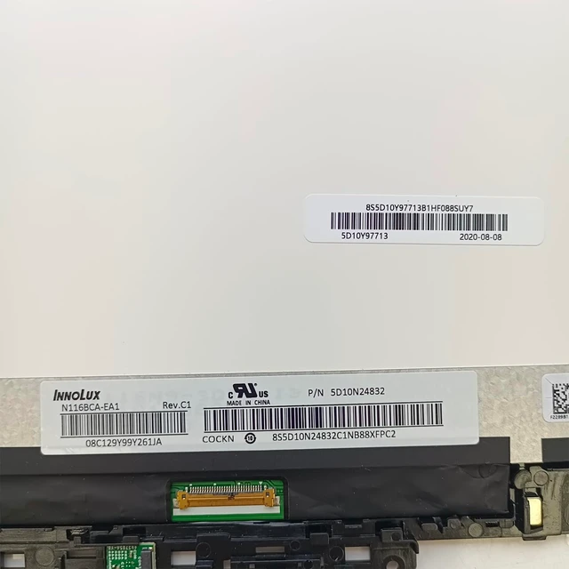 Alt view image 2 of 5 - Replacement Laptop for Lenovo 300e Chromebook 2nd Gen AST Touch Screen Digitizer Assembly with Bezel 5D10N24832 5D10Y97713 LCD Display Module