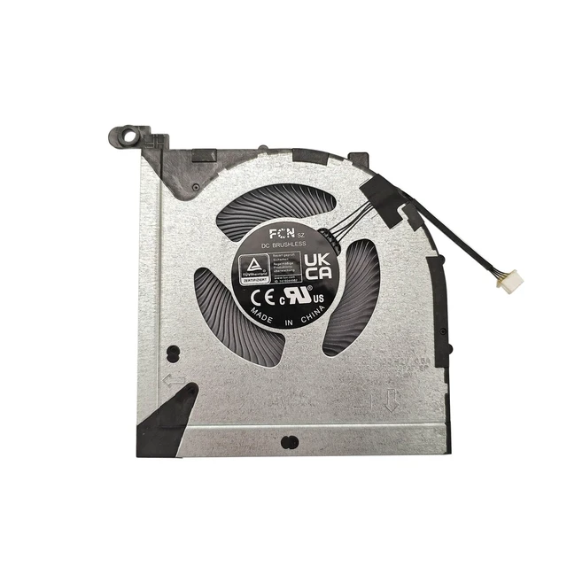 Alt view image 3 of 4 - Thin CPU+GPU Cooling Fan Replacement for Legion Slim 5 16ARP9 (Type: 83EX)