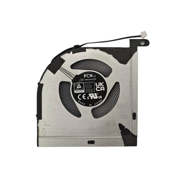 Alt view image 4 of 4 - Thin CPU+GPU Cooling Fan Replacement for Legion Slim 5 16ARP9 (Type: 83EX)